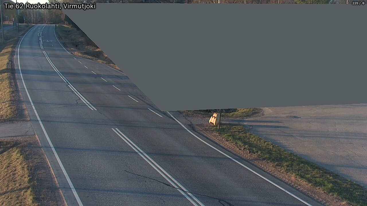 Weather Camera Image Väg 62 Virmutjoki, Ruokolahti, Etelä-Karjala