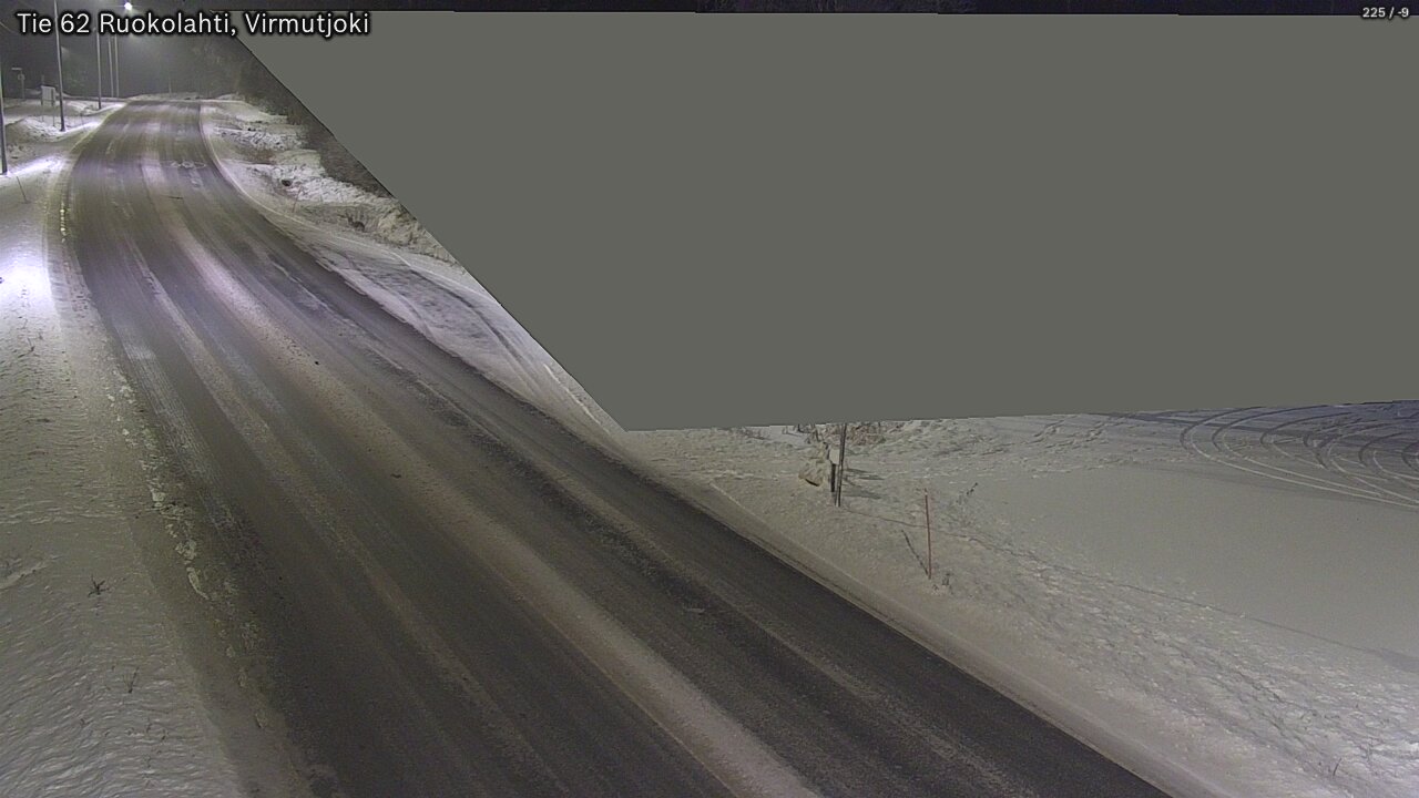 Weather Camera Image Road 62 Virmutjoki, Ruokolahti, Etelä-Karjala