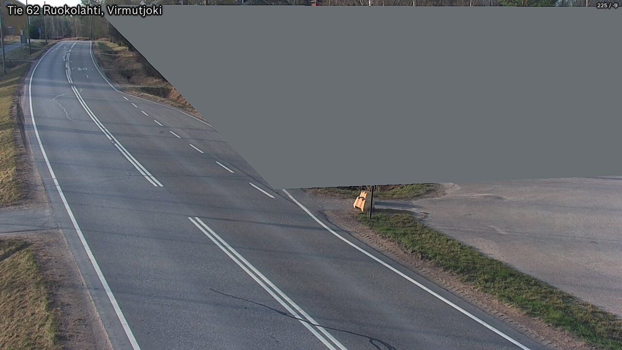 Weather Camera Image Road 62 Virmutjoki, Ruokolahti, Etelä-Karjala