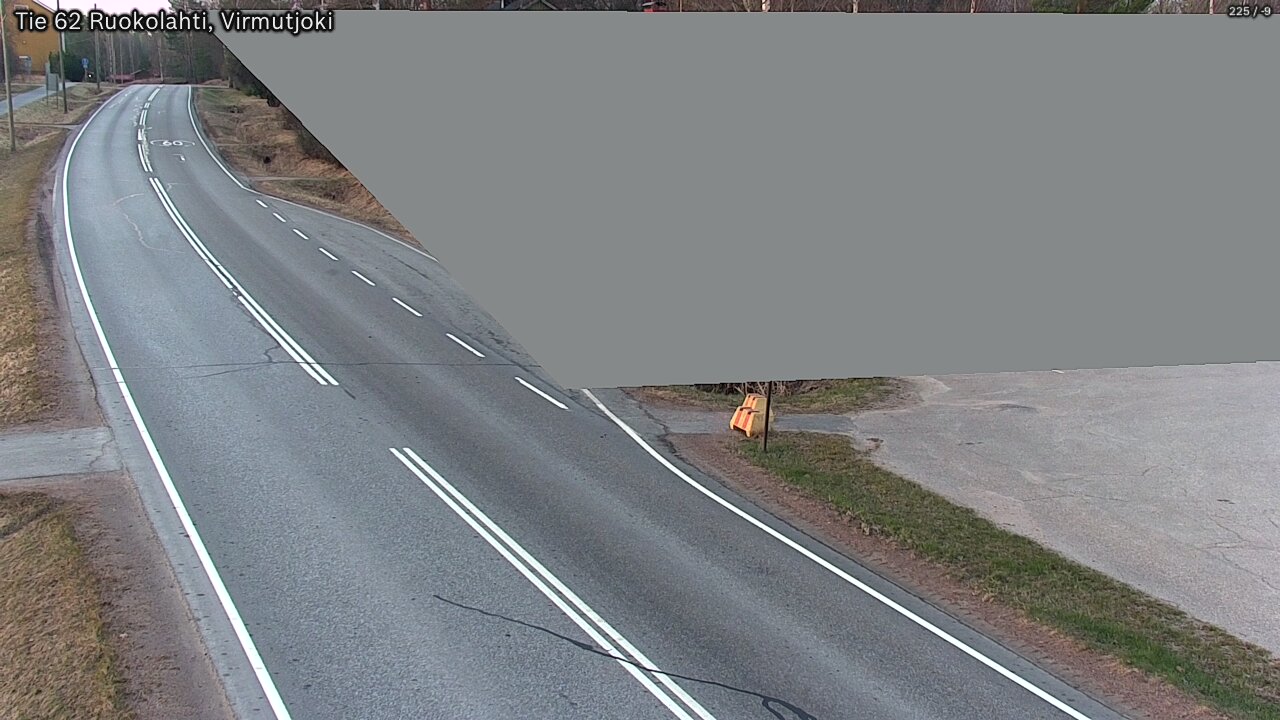 Weather Camera Image Väg 62 Virmutjoki, Ruokolahti, Etelä-Karjala