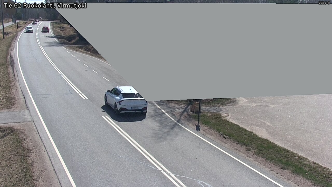 Weather Camera Image Väg 62 Virmutjoki, Ruokolahti, Etelä-Karjala