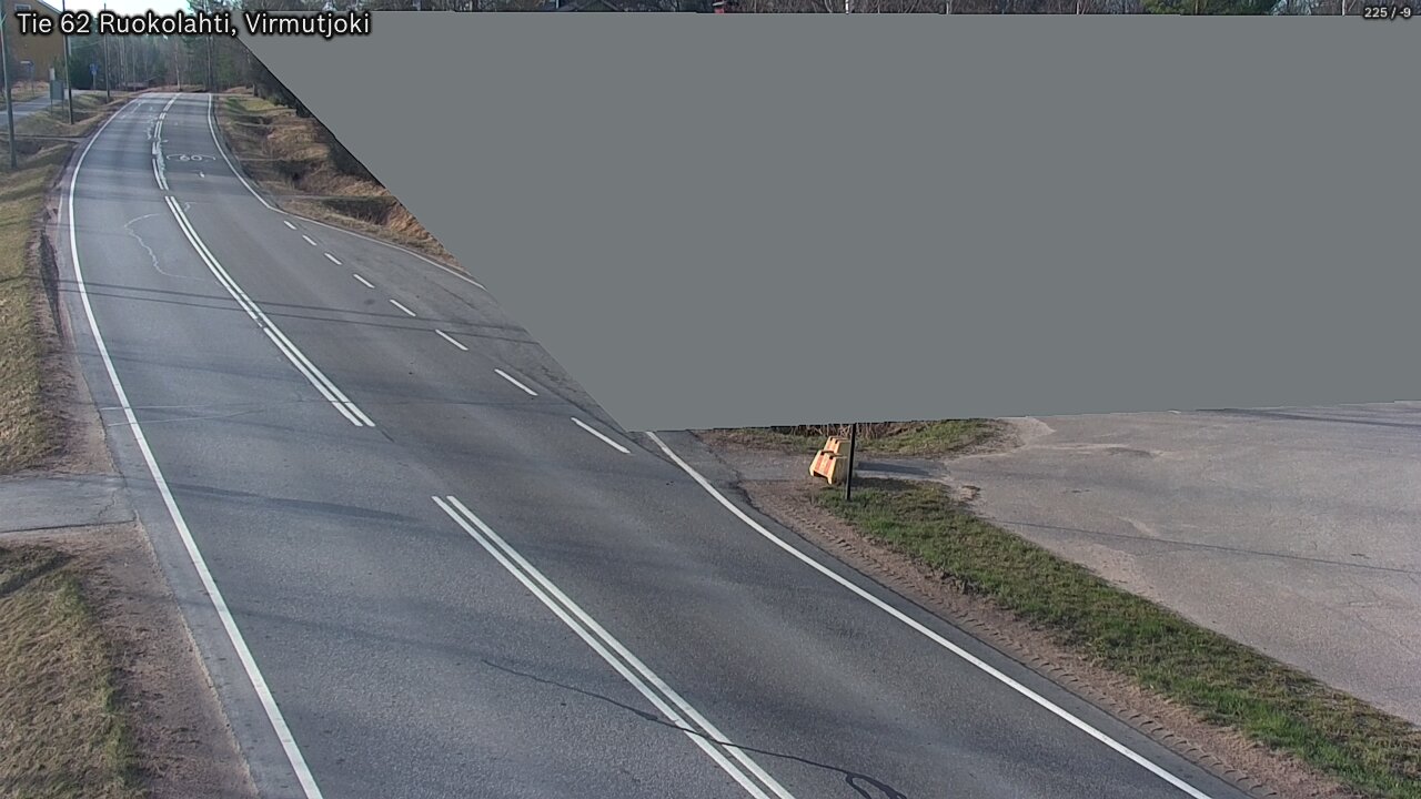 Weather Camera Image Väg 62 Virmutjoki, Ruokolahti, Etelä-Karjala