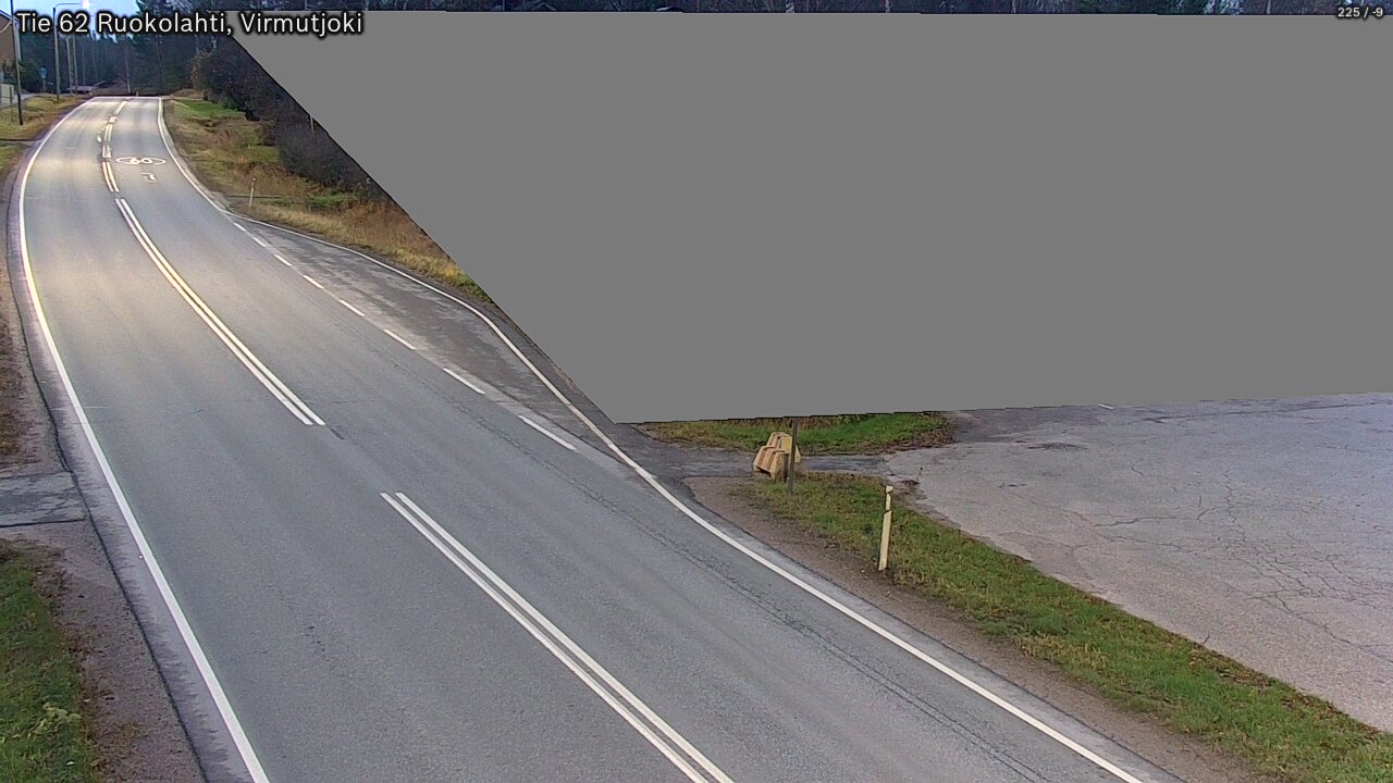 Weather Camera Image Road 62 Virmutjoki, Ruokolahti, Etelä-Karjala