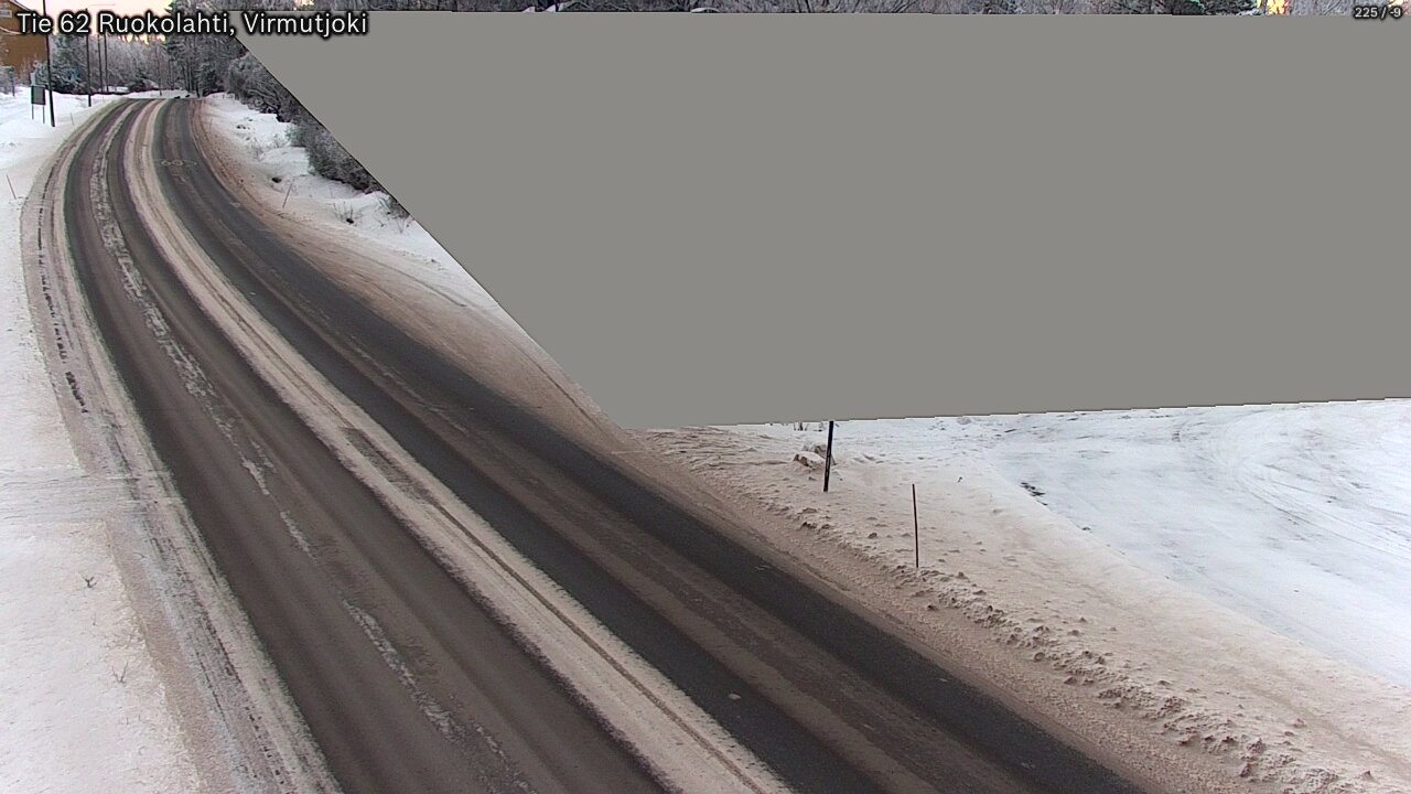 Kelikamerat Kuva Tie 62 Virmutjoki, Ruokolahti, Etelä-Karjala