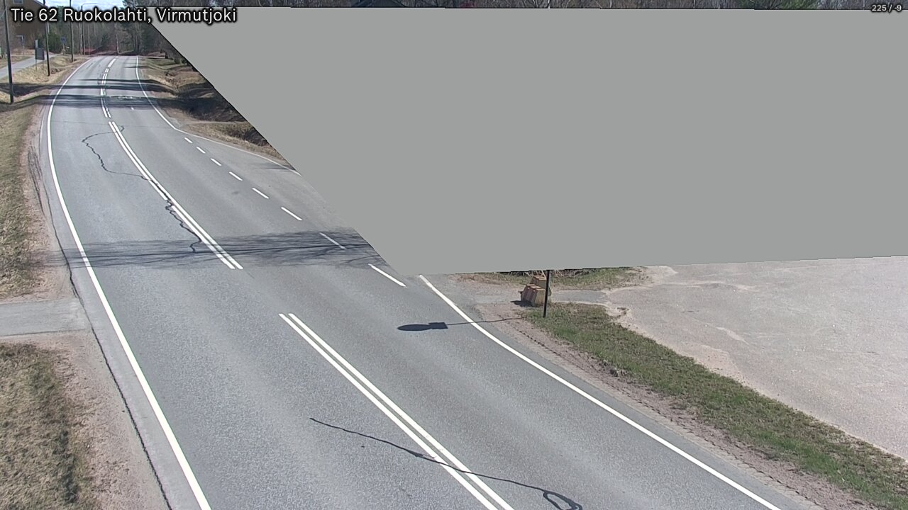 Weather Camera Image Väg 62 Virmutjoki, Ruokolahti, Etelä-Karjala