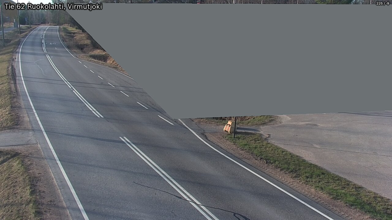 Weather Camera Image Väg 62 Virmutjoki, Ruokolahti, Etelä-Karjala