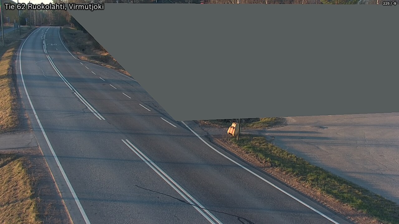 Weather Camera Image Väg 62 Virmutjoki, Ruokolahti, Etelä-Karjala
