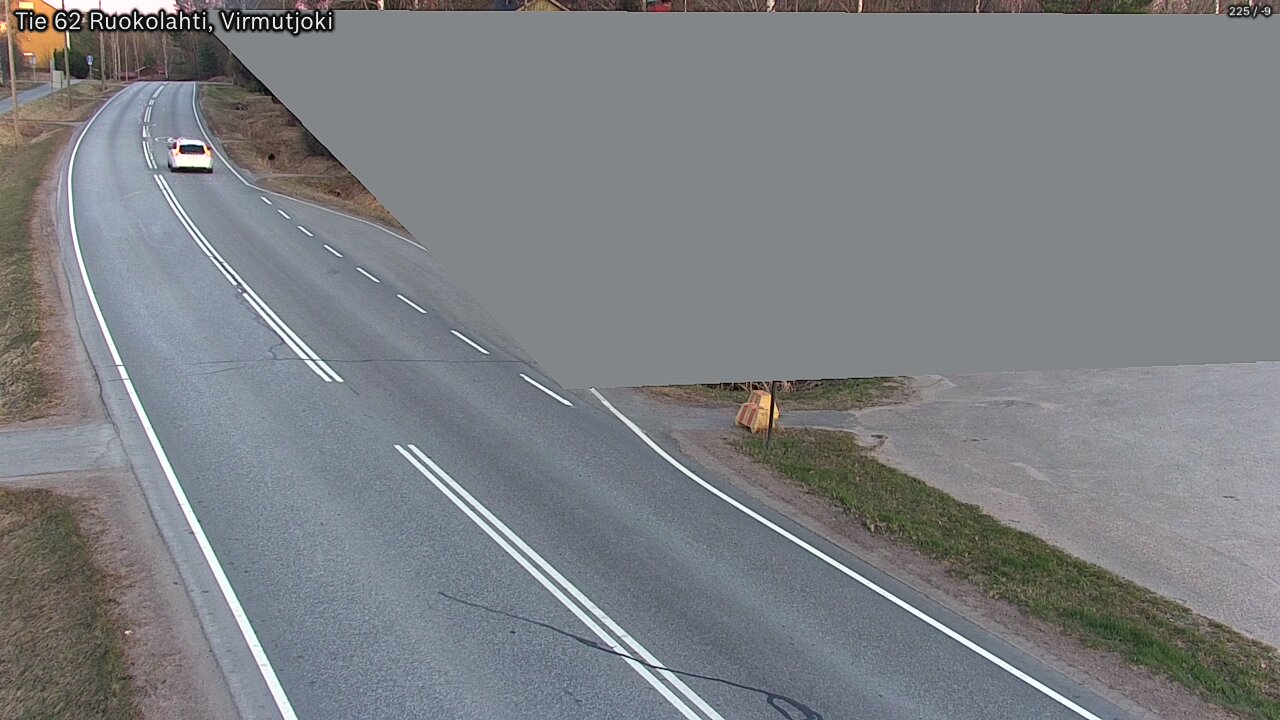 Weather Camera Image Väg 62 Virmutjoki, Ruokolahti, Etelä-Karjala