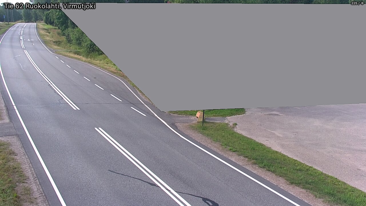 Weather Camera Image Road 62 Virmutjoki, Ruokolahti, Etelä-Karjala