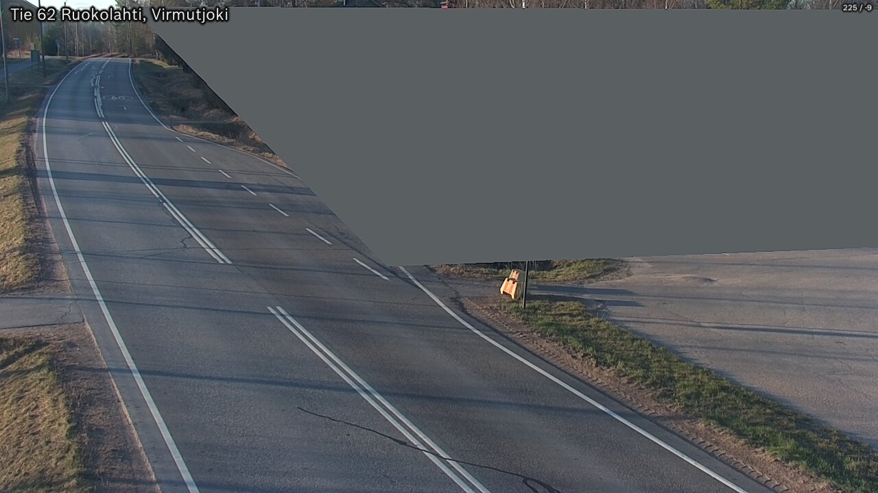 Weather Camera Image Väg 62 Virmutjoki, Ruokolahti, Etelä-Karjala