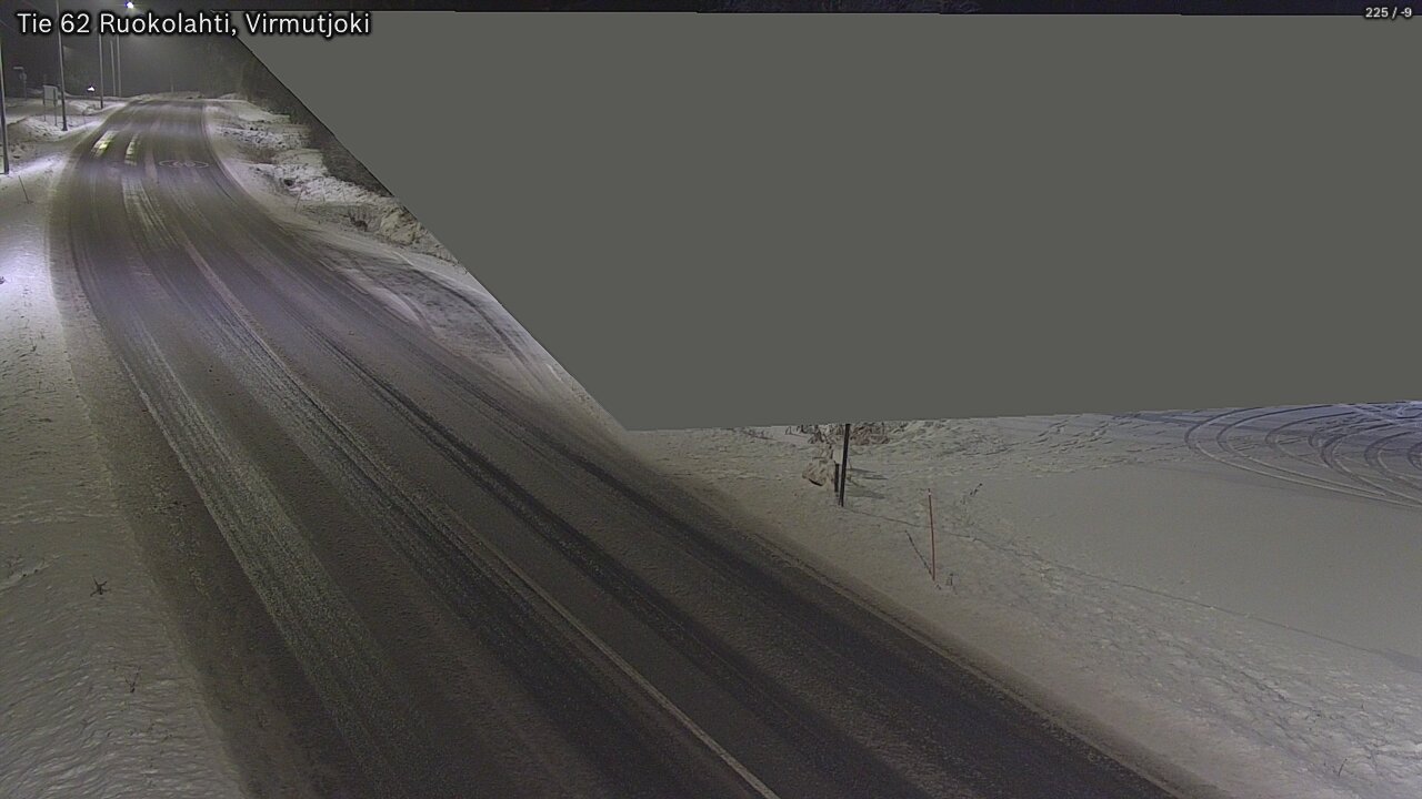 Weather Camera Image Road 62 Virmutjoki, Ruokolahti, Etelä-Karjala