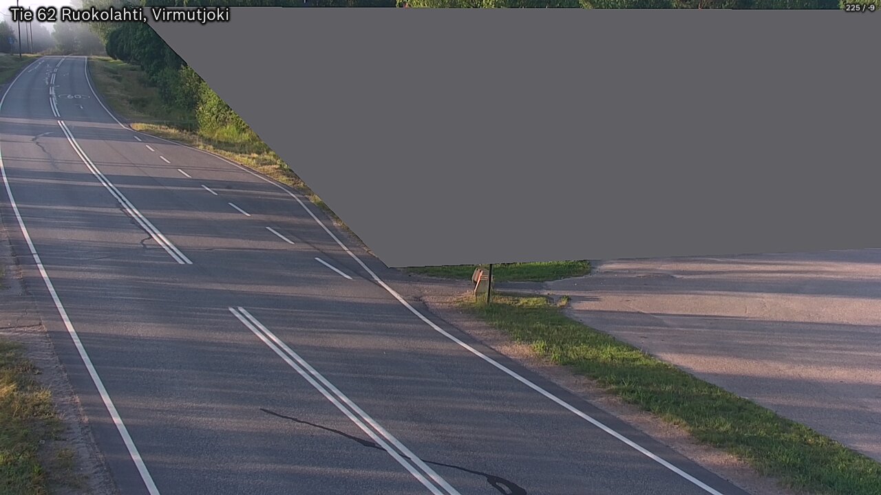 Weather Camera Image Road 62 Virmutjoki, Ruokolahti, Etelä-Karjala