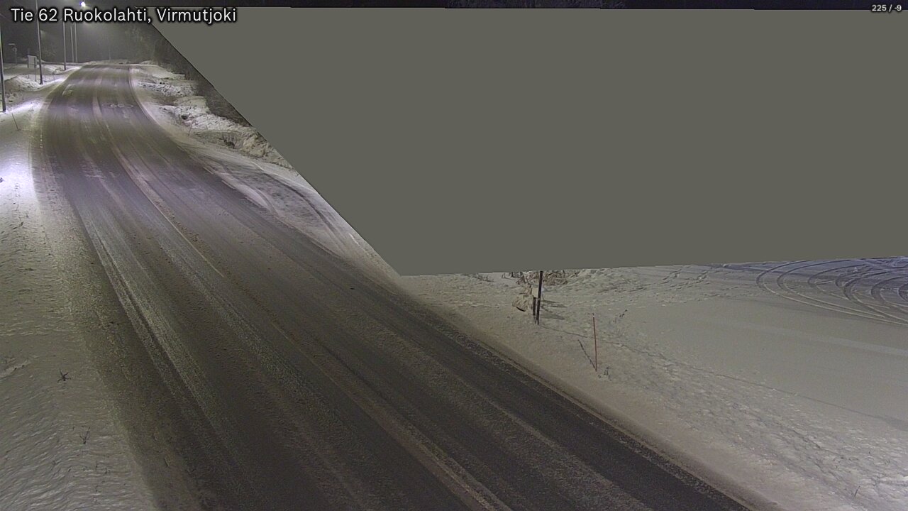 Weather Camera Image Road 62 Virmutjoki, Ruokolahti, Etelä-Karjala