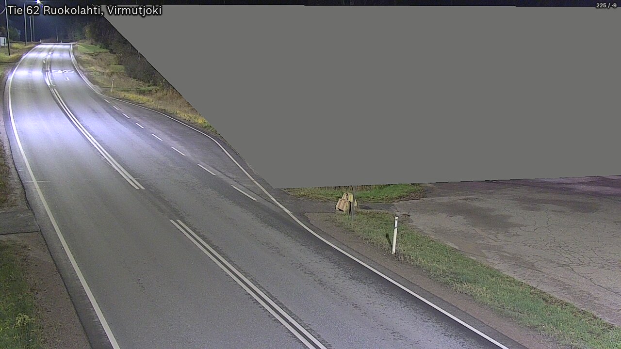 Weather Camera Image Väg 62 Virmutjoki, Ruokolahti, Etelä-Karjala
