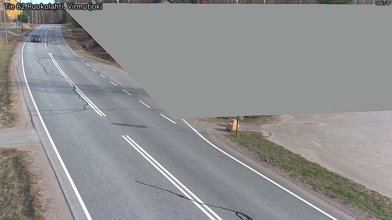 Weather Camera Image Väg 62 Virmutjoki, Ruokolahti, Etelä-Karjala