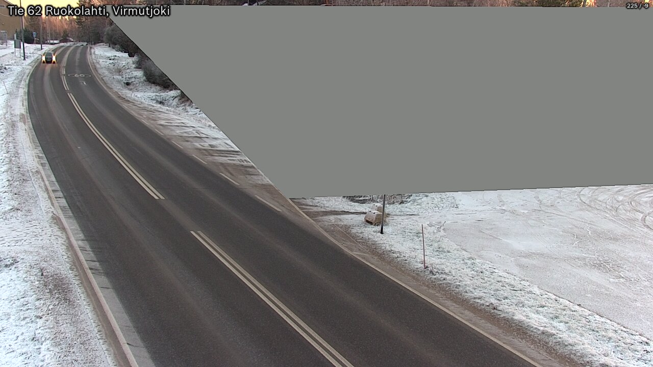 Kelikamerat Kuva Tie 62 Virmutjoki, Ruokolahti, Etelä-Karjala