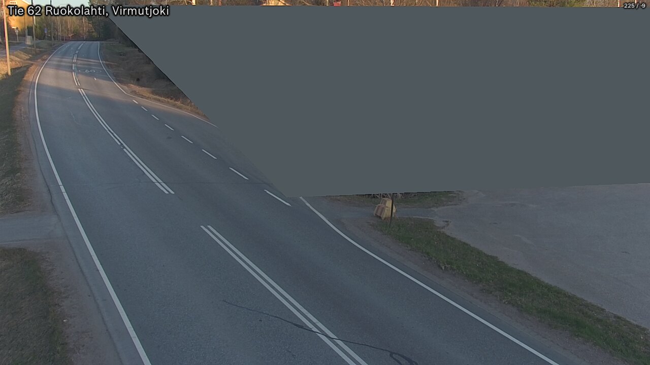 Weather Camera Image Väg 62 Virmutjoki, Ruokolahti, Etelä-Karjala