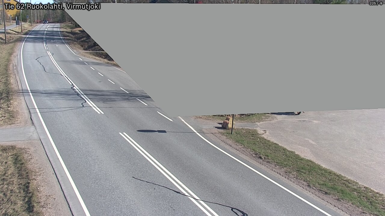 Weather Camera Image Väg 62 Virmutjoki, Ruokolahti, Etelä-Karjala