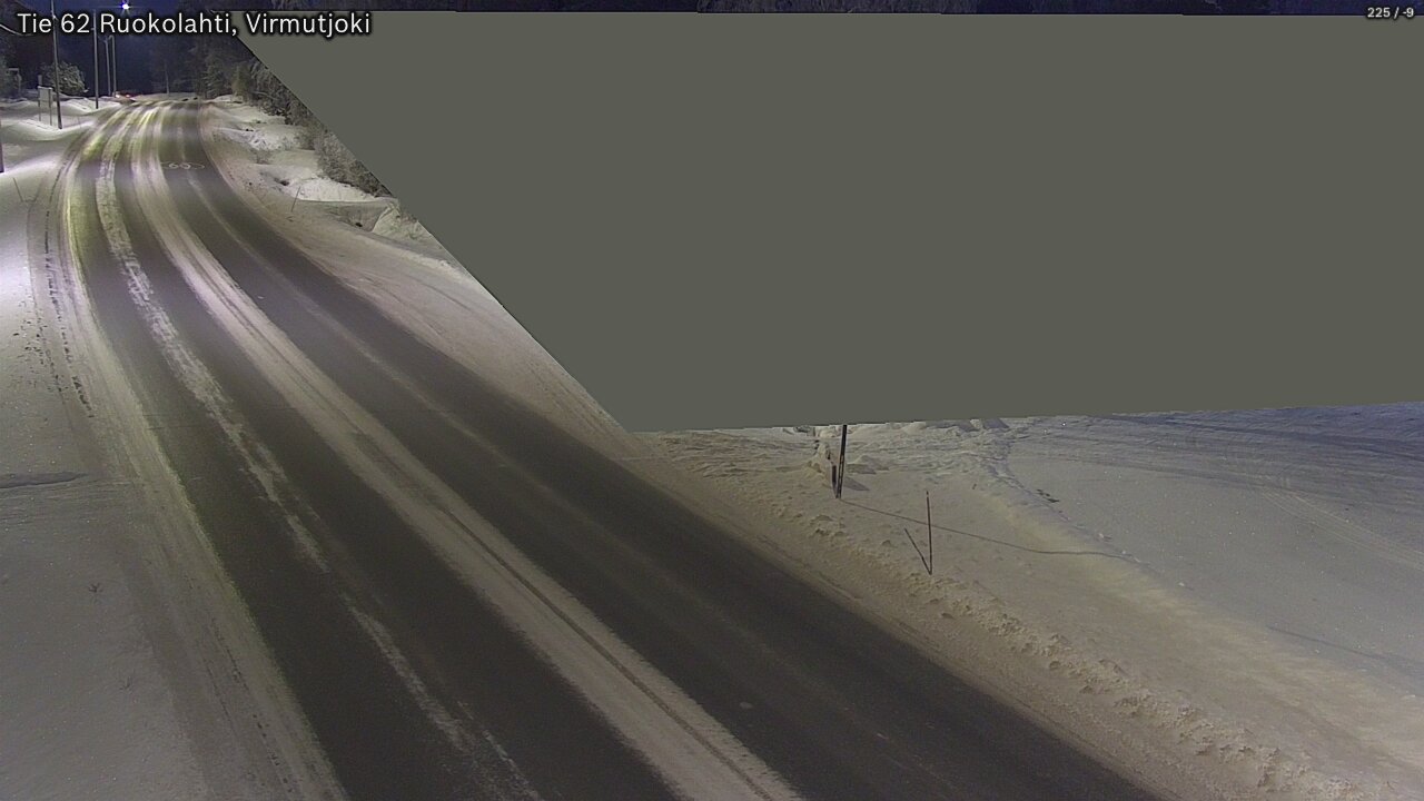 Kelikamerat Kuva Tie 62 Virmutjoki, Ruokolahti, Etelä-Karjala