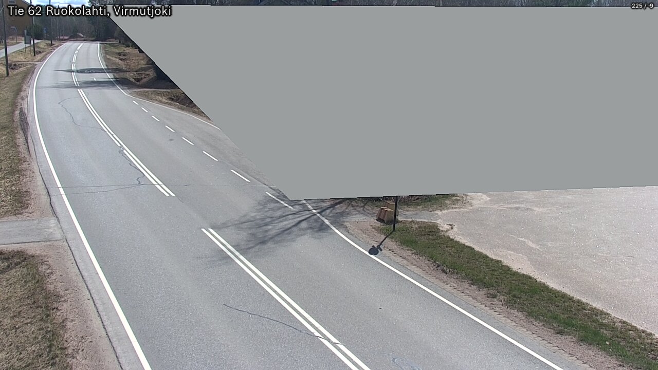 Weather Camera Image Väg 62 Virmutjoki, Ruokolahti, Etelä-Karjala