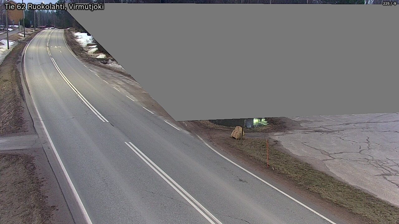 Kelikamerat Kuva Tie 62 Virmutjoki, Ruokolahti, Etelä-Karjala