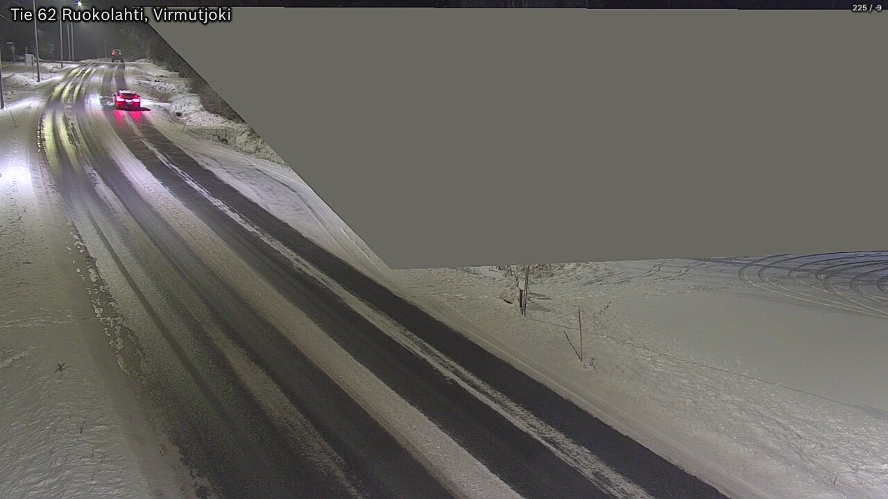 Weather Camera Image Road 62 Virmutjoki, Ruokolahti, Etelä-Karjala