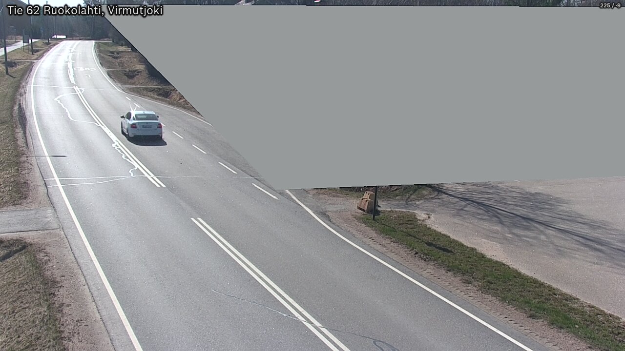 Weather Camera Image Väg 62 Virmutjoki, Ruokolahti, Etelä-Karjala