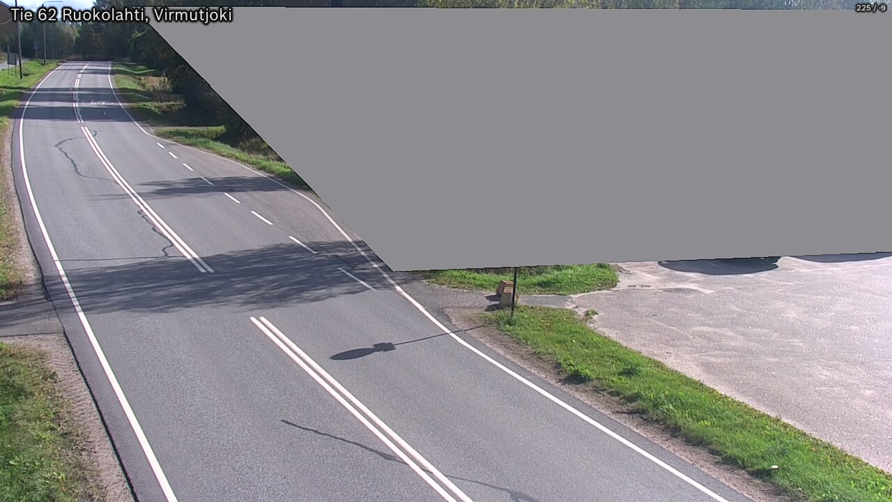 Weather Camera Image Road 62 Virmutjoki, Ruokolahti, Etelä-Karjala
