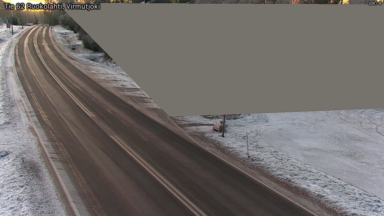 Kelikamerat Kuva Tie 62 Virmutjoki, Ruokolahti, Etelä-Karjala