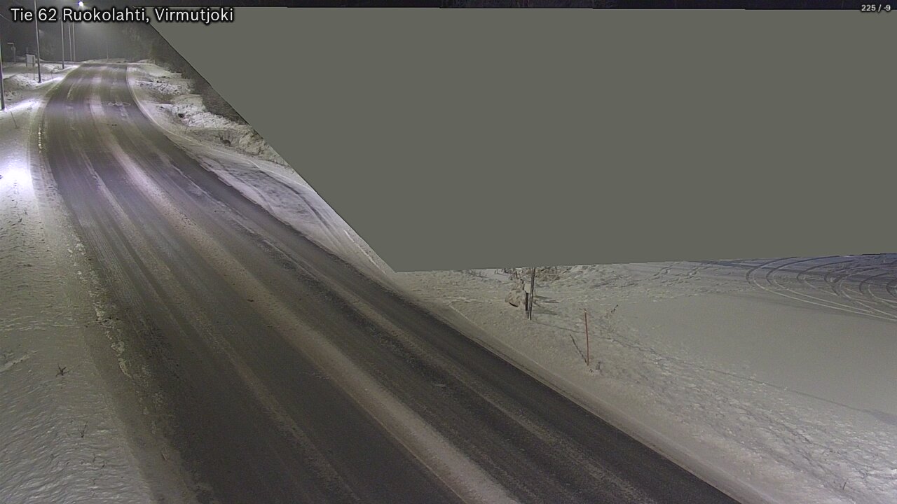 Weather Camera Image Road 62 Virmutjoki, Ruokolahti, Etelä-Karjala