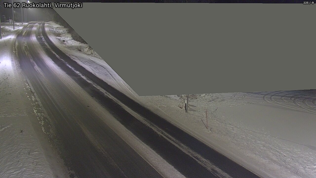 Weather Camera Image Road 62 Virmutjoki, Ruokolahti, Etelä-Karjala