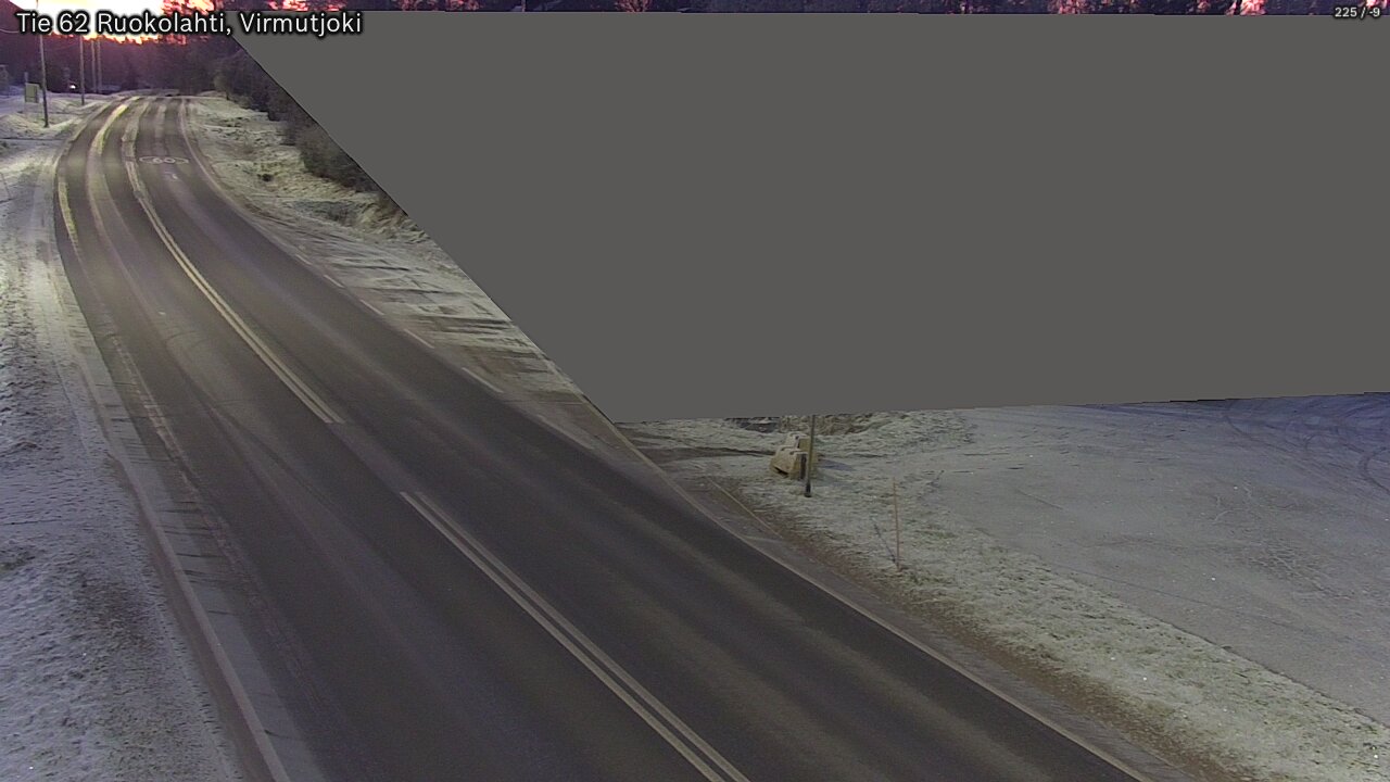 Kelikamerat Kuva Tie 62 Virmutjoki, Ruokolahti, Etelä-Karjala