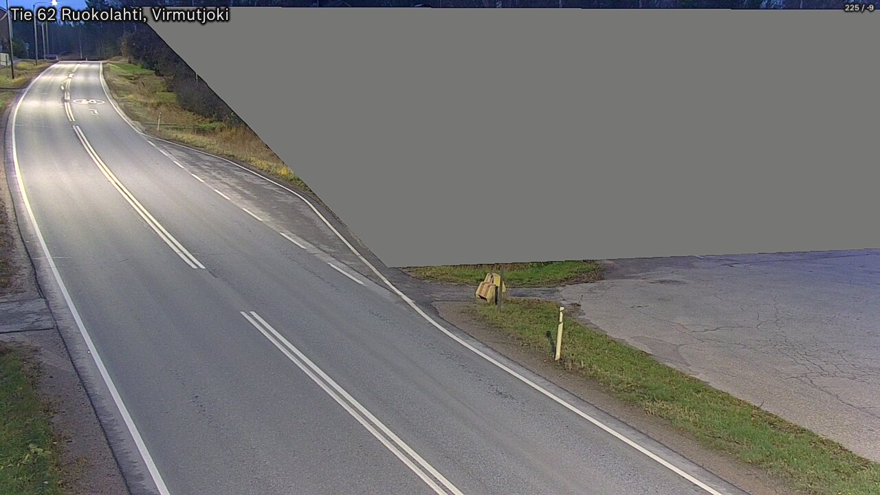 Weather Camera Image Road 62 Virmutjoki, Ruokolahti, Etelä-Karjala