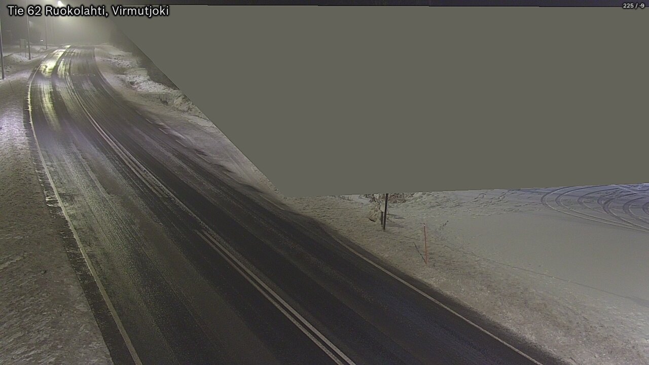 Weather Camera Image Road 62 Virmutjoki, Ruokolahti, Etelä-Karjala