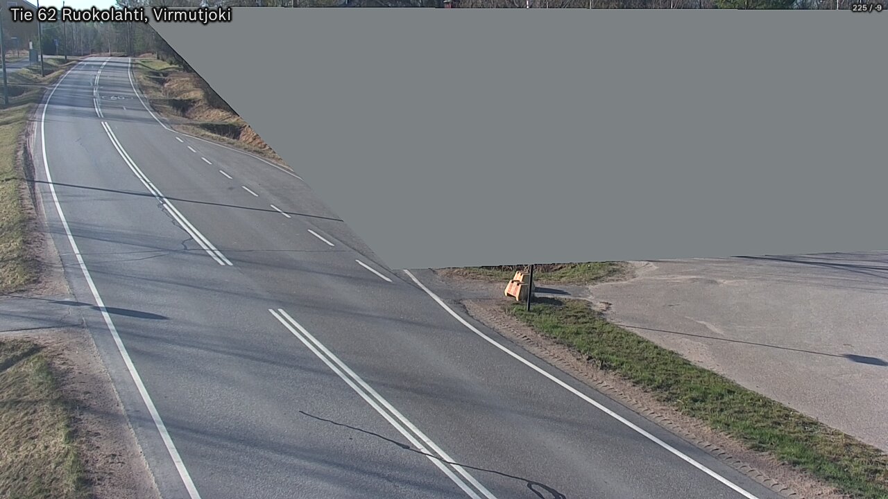 Weather Camera Image Road 62 Virmutjoki, Ruokolahti, Etelä-Karjala