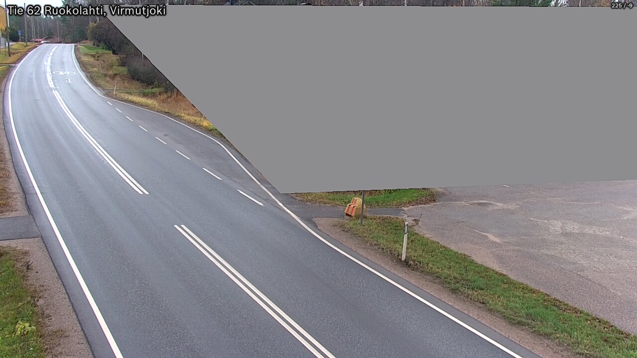 Kelikamerat Kuva Tie 62 Virmutjoki, Ruokolahti, Etelä-Karjala