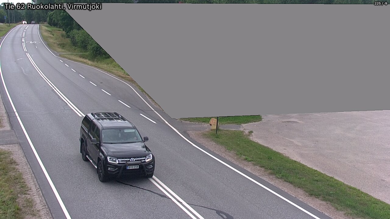 Weather Camera Image Road 62 Virmutjoki, Ruokolahti, Etelä-Karjala