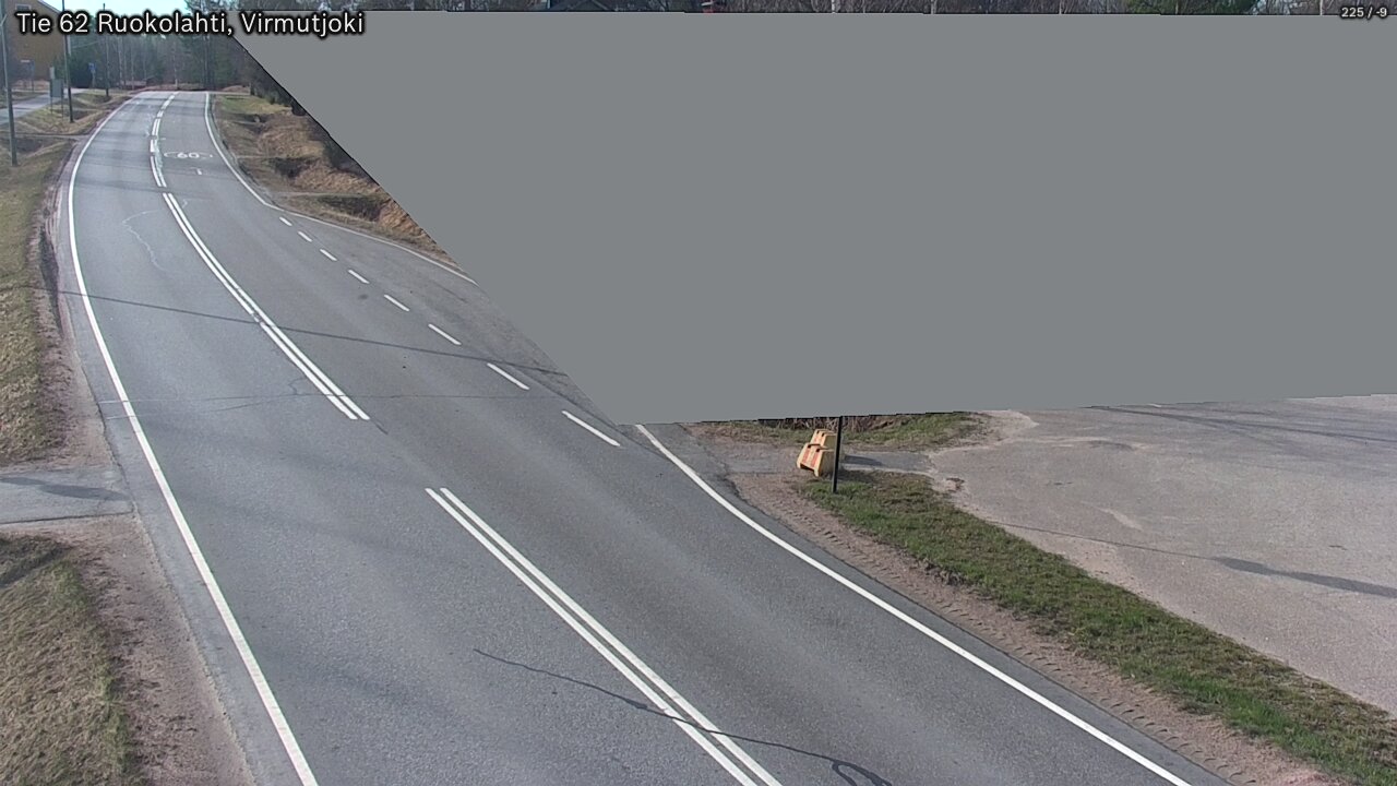 Weather Camera Image Väg 62 Virmutjoki, Ruokolahti, Etelä-Karjala