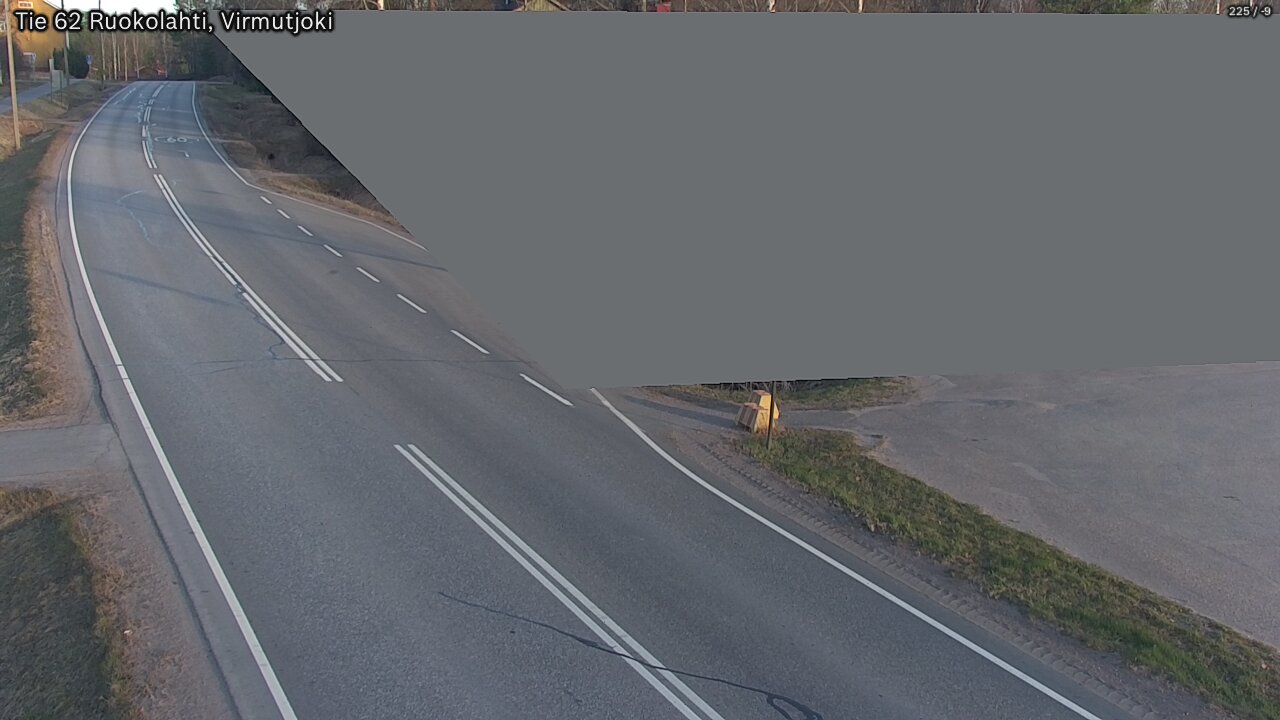 Weather Camera Image Väg 62 Virmutjoki, Ruokolahti, Etelä-Karjala