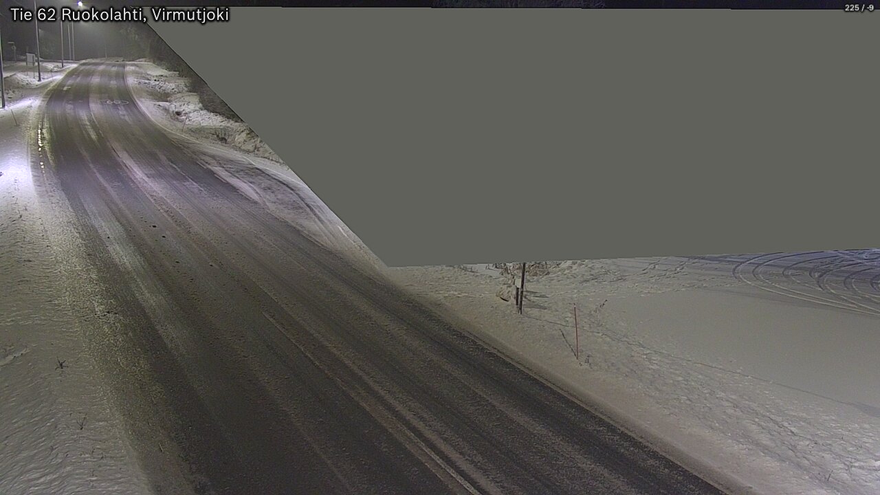 Weather Camera Image Road 62 Virmutjoki, Ruokolahti, Etelä-Karjala