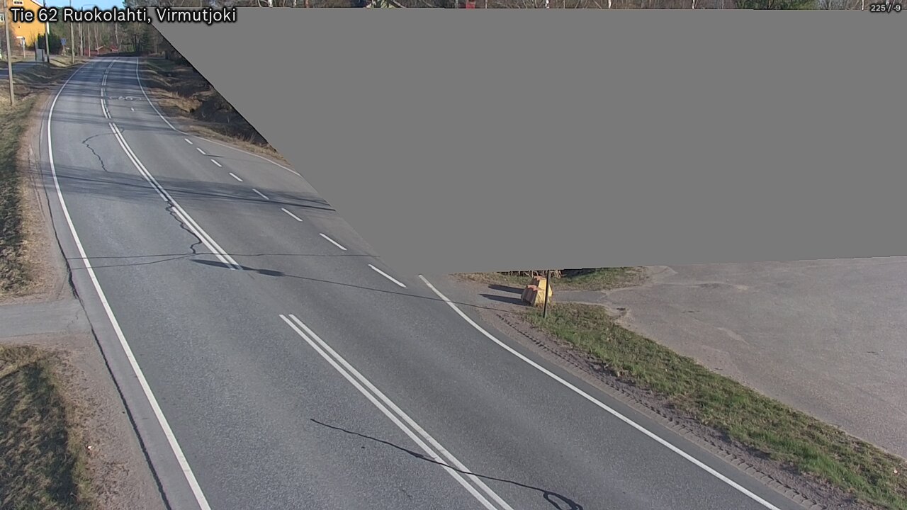 Weather Camera Image Väg 62 Virmutjoki, Ruokolahti, Etelä-Karjala