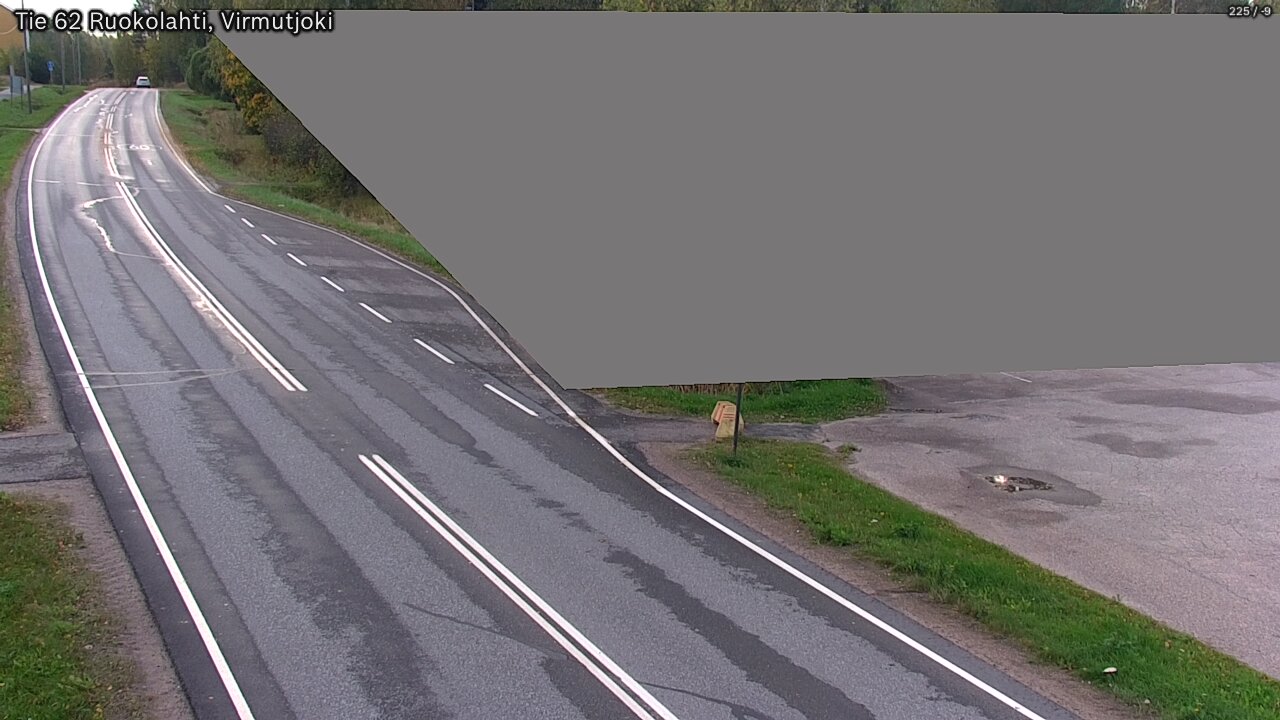 Weather Camera Image Road 62 Virmutjoki, Ruokolahti, Etelä-Karjala