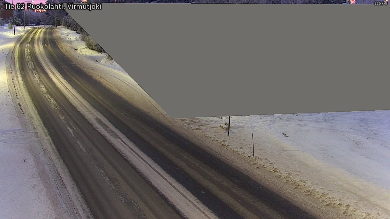 Kelikamerat Kuva Tie 62 Virmutjoki, Ruokolahti, Etelä-Karjala