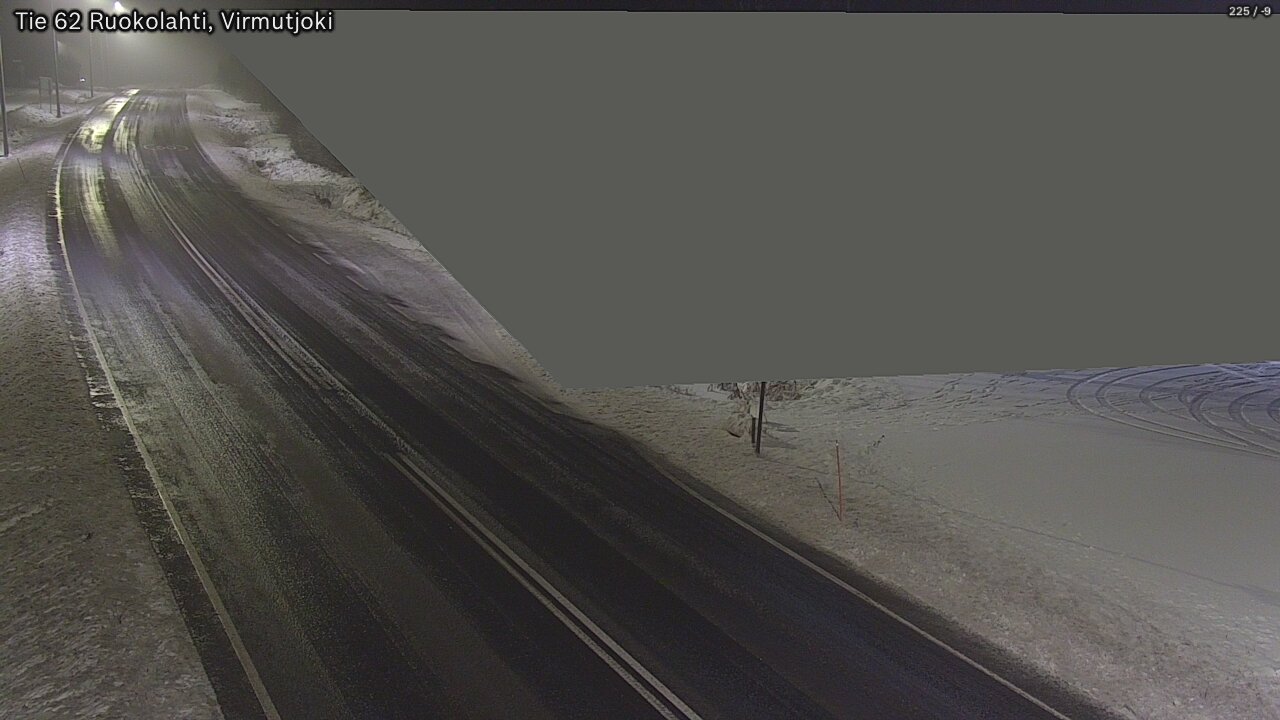 Weather Camera Image Road 62 Virmutjoki, Ruokolahti, Etelä-Karjala