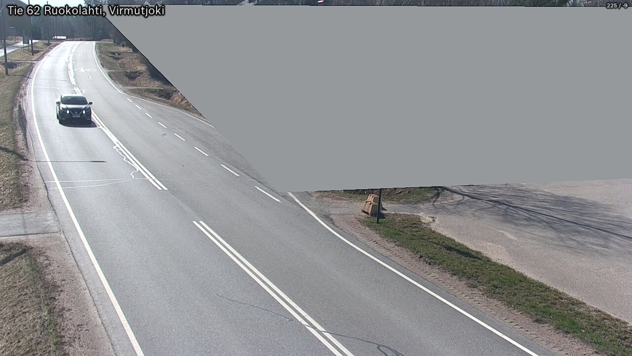 Weather Camera Image Väg 62 Virmutjoki, Ruokolahti, Etelä-Karjala