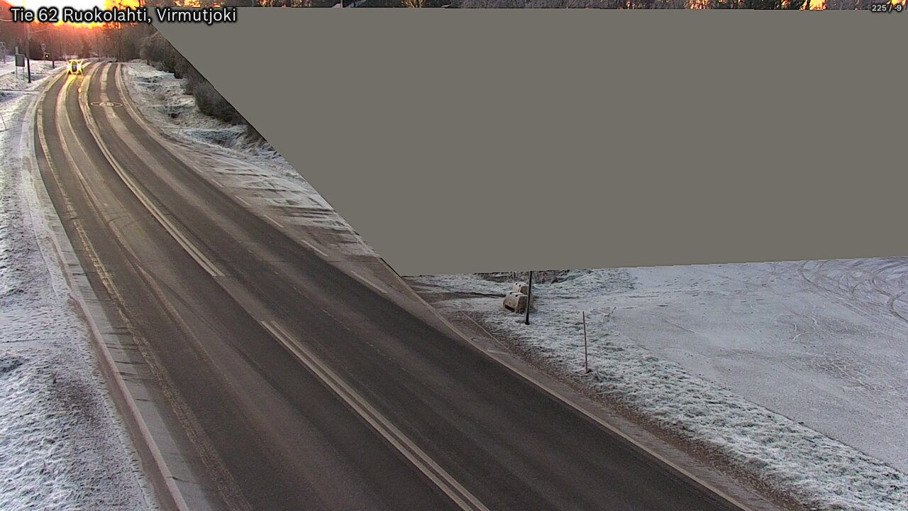 Kelikamerat Kuva Tie 62 Virmutjoki, Ruokolahti, Etelä-Karjala