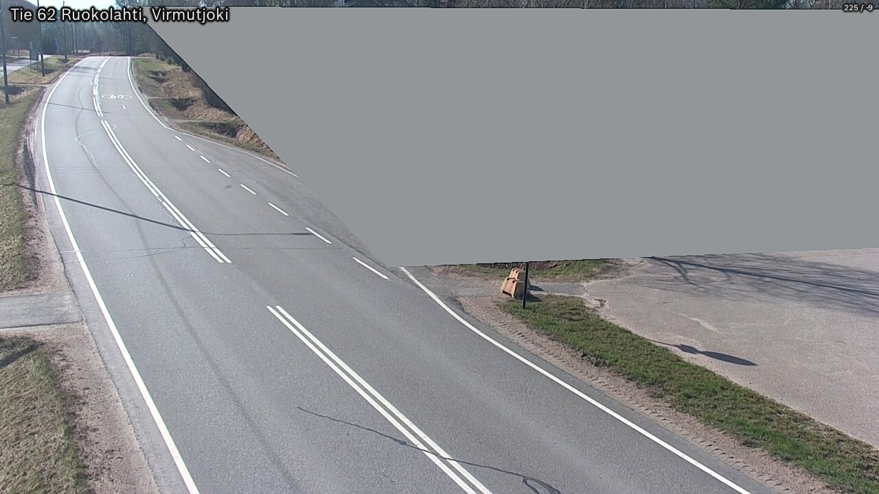 Weather Camera Image Road 62 Virmutjoki, Ruokolahti, Etelä-Karjala