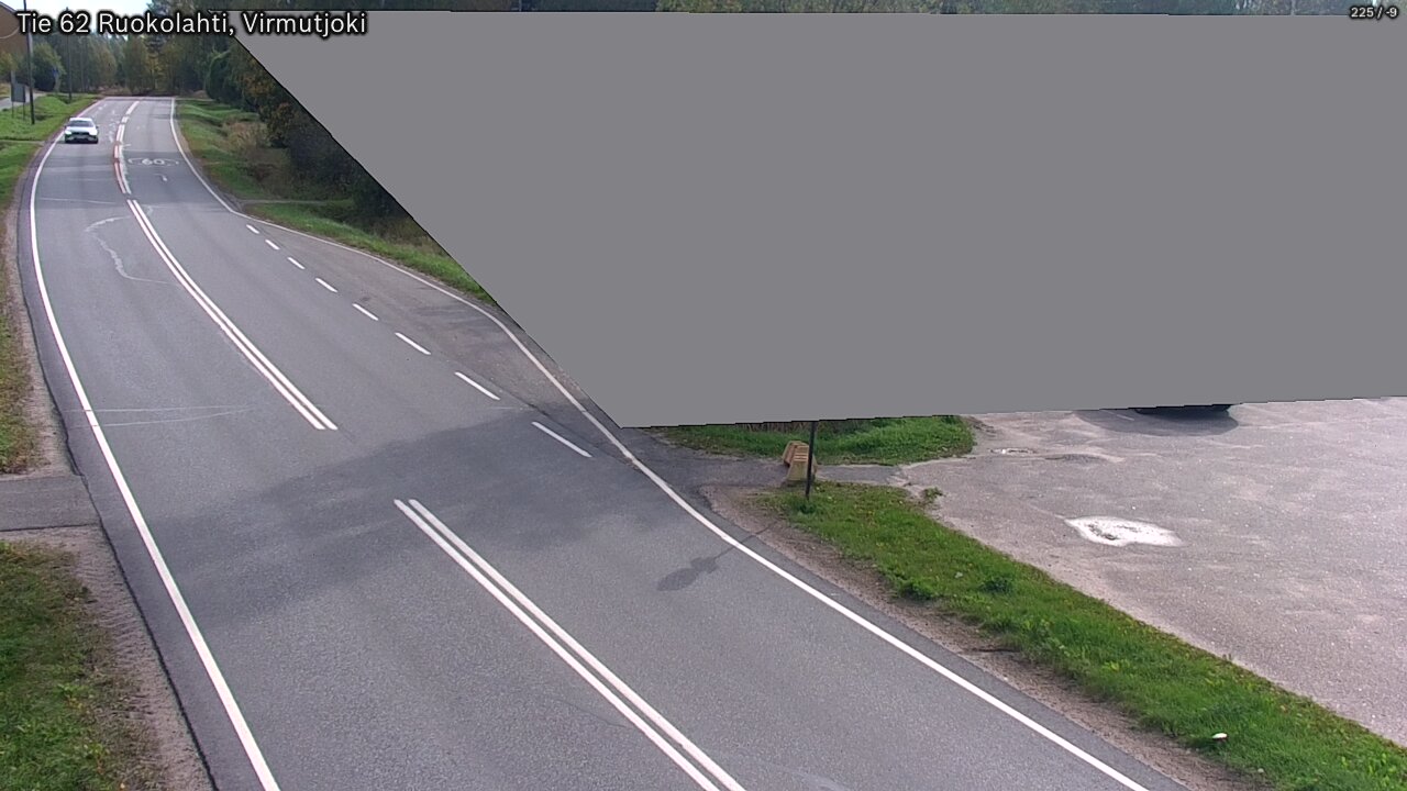 Weather Camera Image Road 62 Virmutjoki, Ruokolahti, Etelä-Karjala