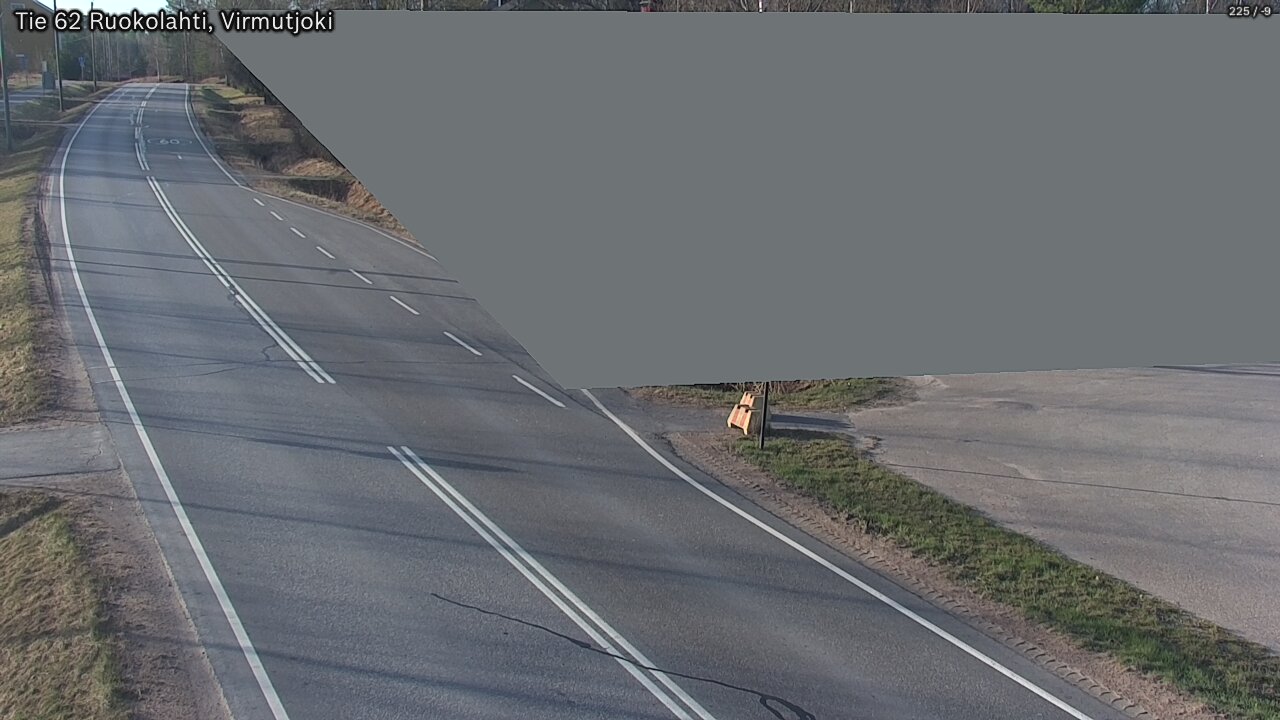 Weather Camera Image Road 62 Virmutjoki, Ruokolahti, Etelä-Karjala