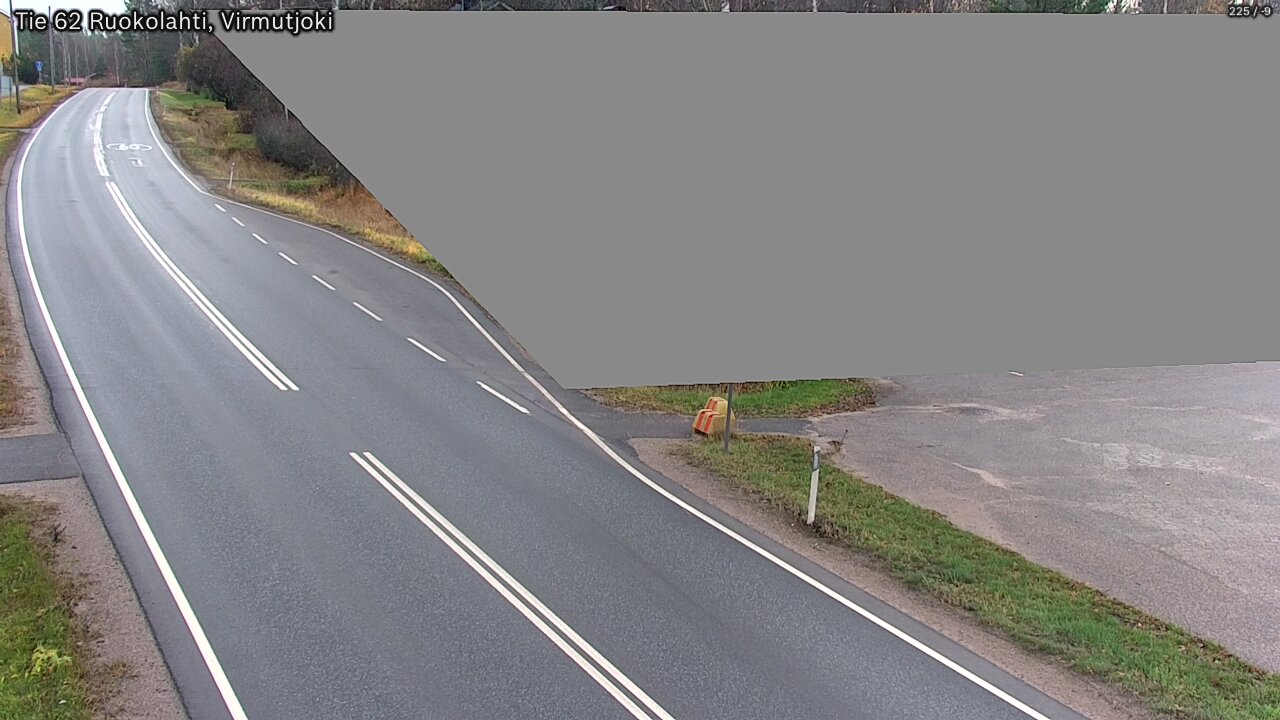 Kelikamerat Kuva Tie 62 Virmutjoki, Ruokolahti, Etelä-Karjala